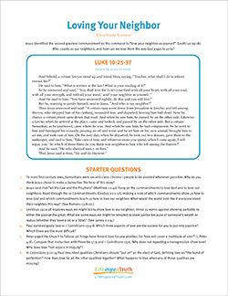 Loving Your Neighbor