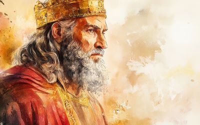 Artwork of King Solomon to illustrate the article Lessons From the Rise and Demise of King Solomon