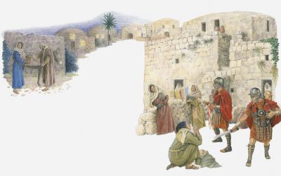 Artist's conception of the slaughter of the innocents by Herod the Great to illustrate the article Herod the Great