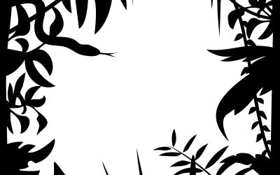 Black and white illustration of a snake in foliage to represent the article Lessons From the First Lie