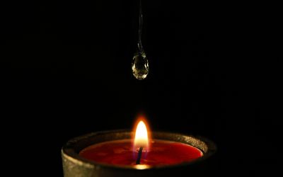 Photo of a small flame to illustrate the article Do Not Quench the Spirit.