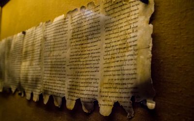 Photo of Dead Sea Scrolls to illustrate the article The Canonization of the Bible